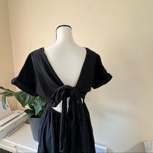 Free People Beach Black Dress - Gem